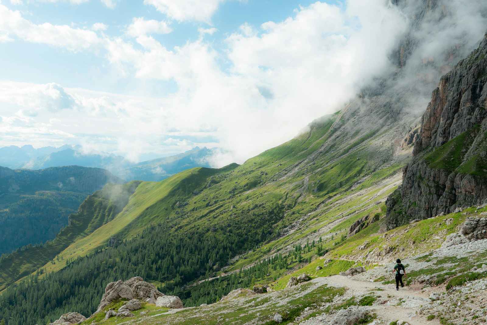 dolomity trasa biegowa